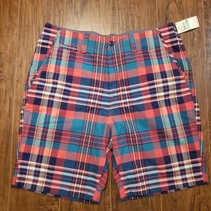 Mens plaid shorts